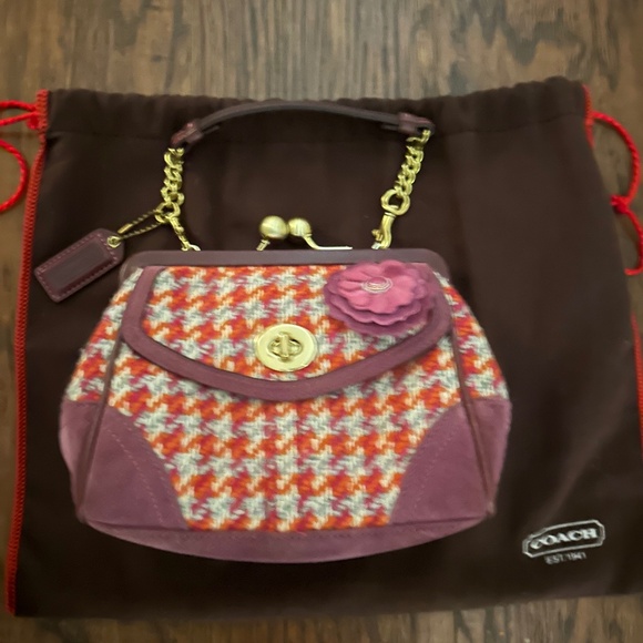 COACH Vintage Hampton Houndstooth - Picture 1 of 8
